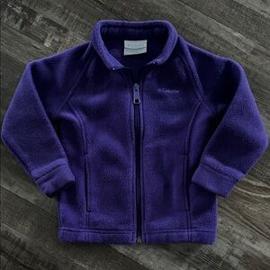 Columbia Purple Fleece Jacket 18-24 Months